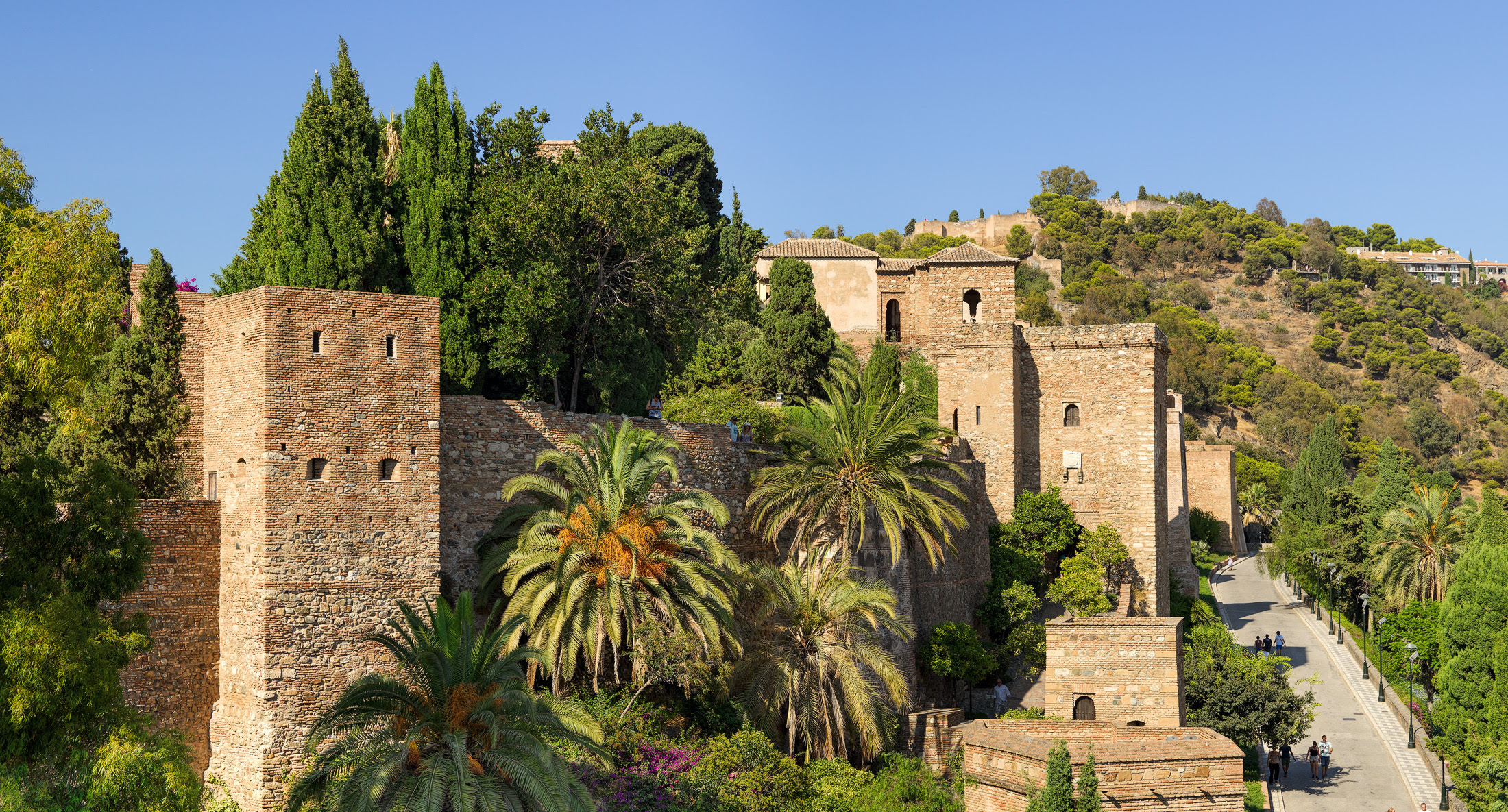 Vista de la Alcazaba